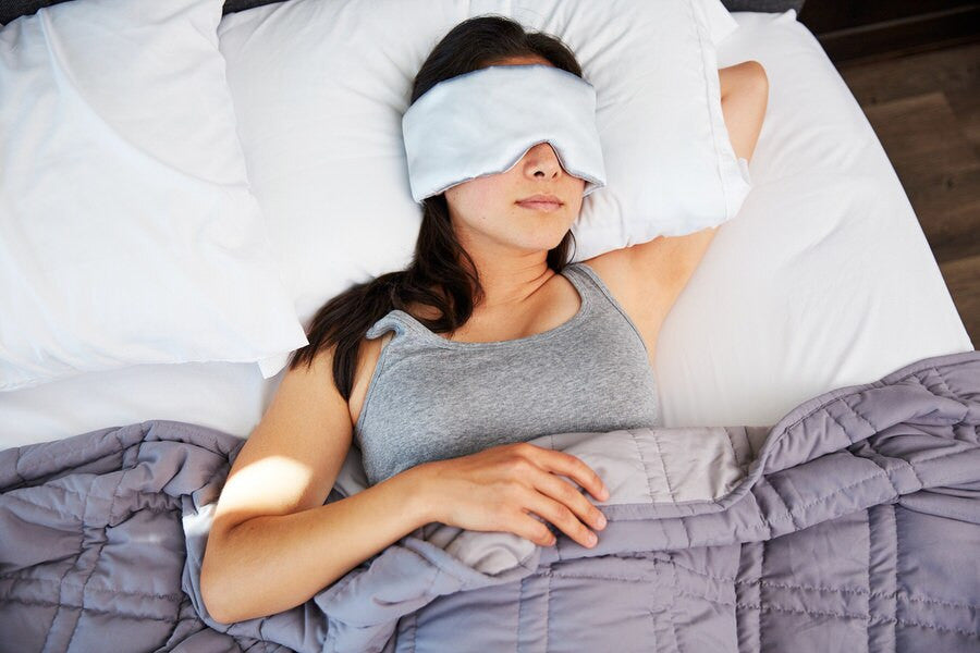 Sleep Bundle: Weighted Blanket / Pillow / Sleep Mask