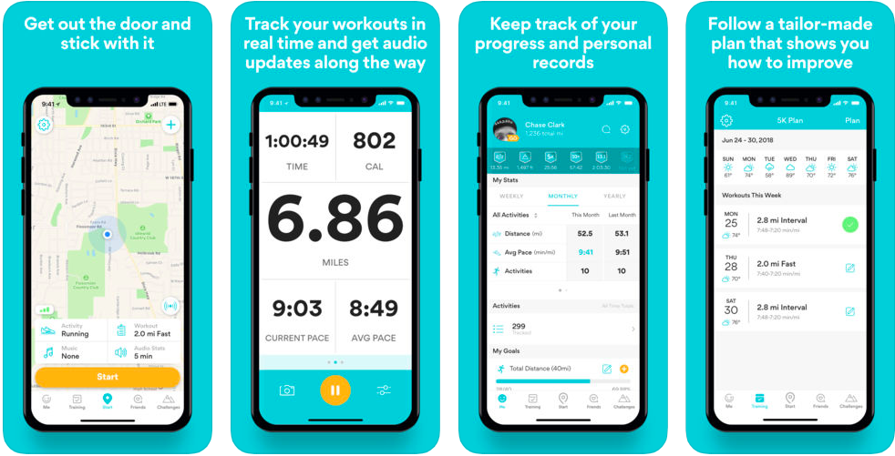 RunKeeper - A Fitness App for Goal Setter